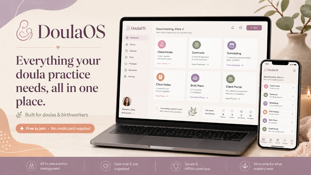 DoulaOS software product